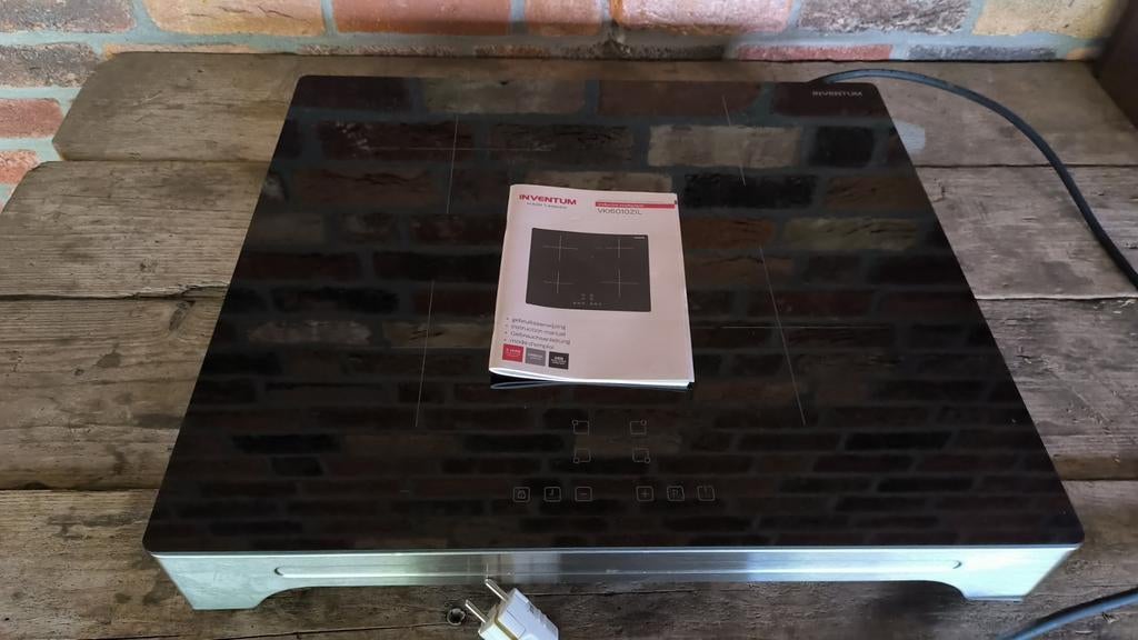 Inventum 4 pits vrijstaande inductie kookplaat, Ophalen, 4 kookzones, Zo goed als nieuw, Inductie