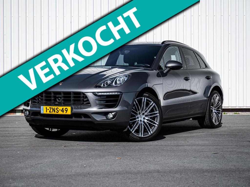 Porsche Macan 3.0 D S 259PK Sport Chrono ACC CarPlay Luchtve, Auto's, Porsche, Gebruikt, 258 pk, Bedrijf, Diesel