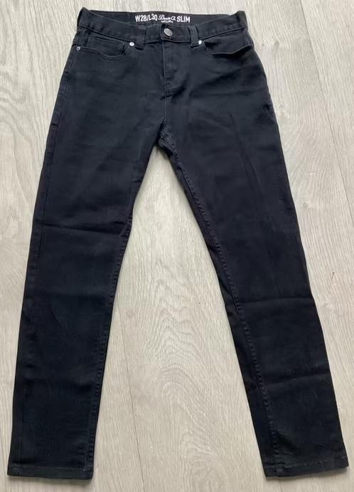 Zwarte spijkerbroek jeans van Denim& Co maat W28/L30, Kleding | Dames, Spijkerbroeken en Jeans, Zwart, Ophalen of Verzenden, Zo goed als nieuw