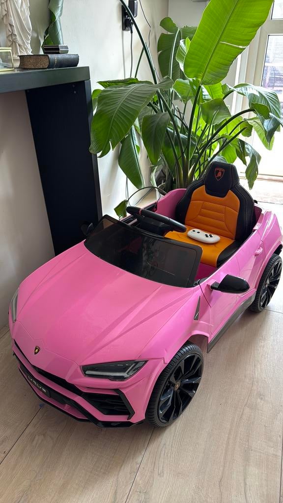 Elektrische speelgoed auto Lamborghini Urus Roze, Ophalen, Gebruikt