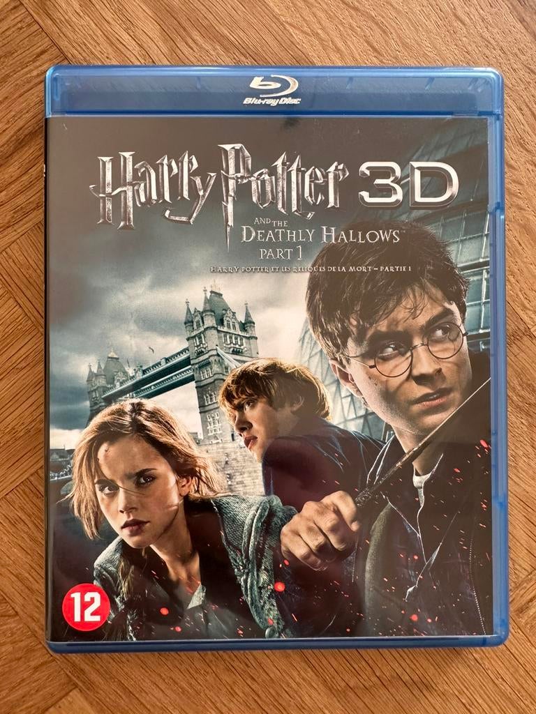 Harry Potter - 3D films - deathly hallows part 1 & 2, Ophalen of Verzenden, Zo goed als nieuw, Science Fiction en Fantasy