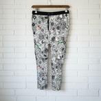 Summum Broek Maat 42 Wit Zwart Libelles Bloemen Print Jogger, Kleding | Dames, S, Wit, Maat 42/44 (L), Ophalen of Verzenden