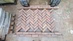 90m2 Gebakken Dikformaten - Gestapeld en Direct Leverbaar, Gebruikt, Keramiek, Klinkers, Ophalen of Verzenden