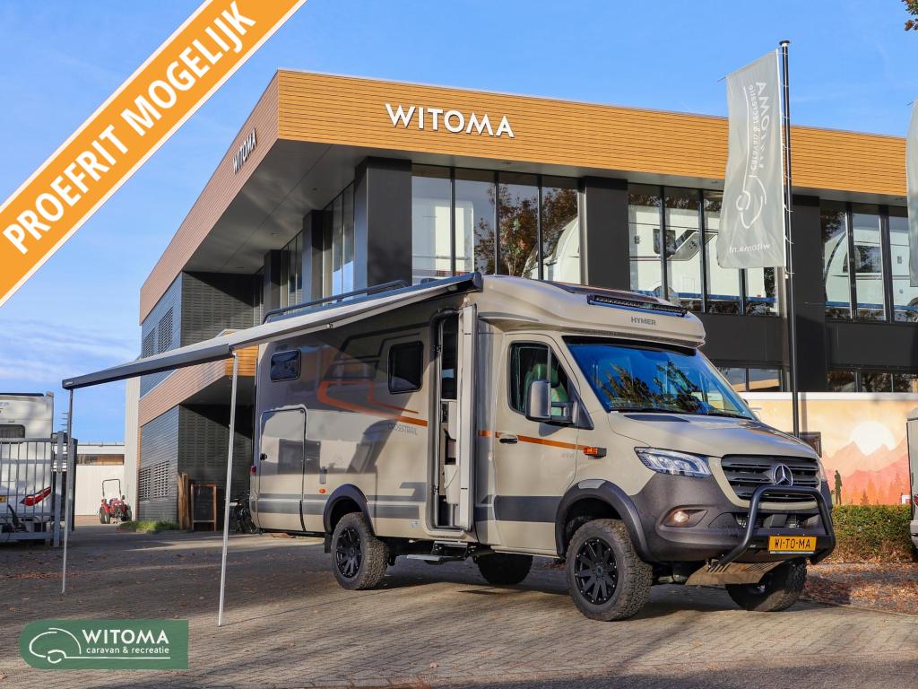 Hymer ML-T 580 4x4 Crosstrail OP LOCATIE !, Caravans en Kamperen, Campers, Ringverwarming, Koelkast, Bedrijf, Diesel