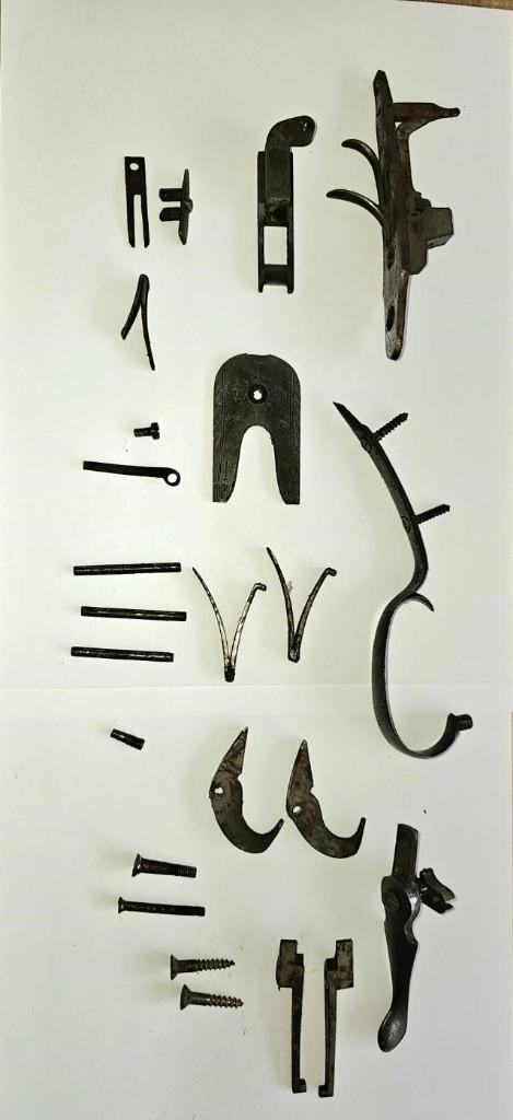 Partij oiginele onderdelen voor Antiek Frans Geweer, Ophalen of Verzenden