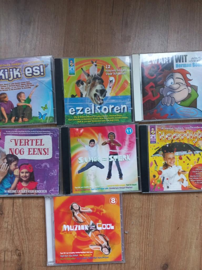 Christelijke kindercd's herman boon, Lydia Zimmer, ezelsoren, Cd's en Dvd's, Cd's | Kinderen en Jeugd, Ophalen of Verzenden, Zo goed als nieuw