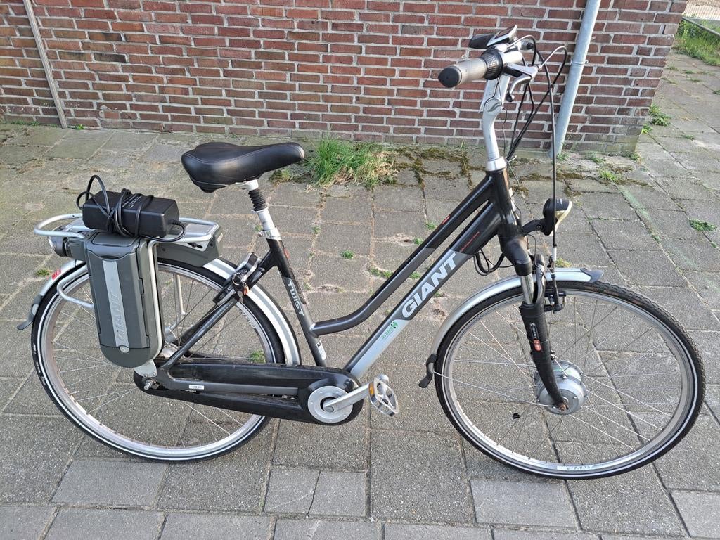 Giant elektrische fiets, Fietsen en Brommers, Elektrische fietsen, Gebruikt, 51 tot 55 cm, 30 tot 50 km per accu, Giant