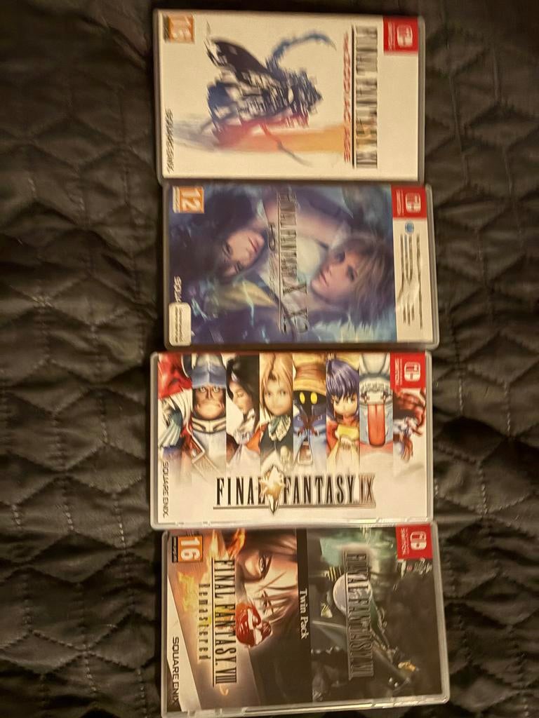 Final Fantasy Collectie (VII, VIII, IX, X, XII), 1 speler, Ophalen of Verzenden, Zo goed als nieuw, Role Playing Game (Rpg)