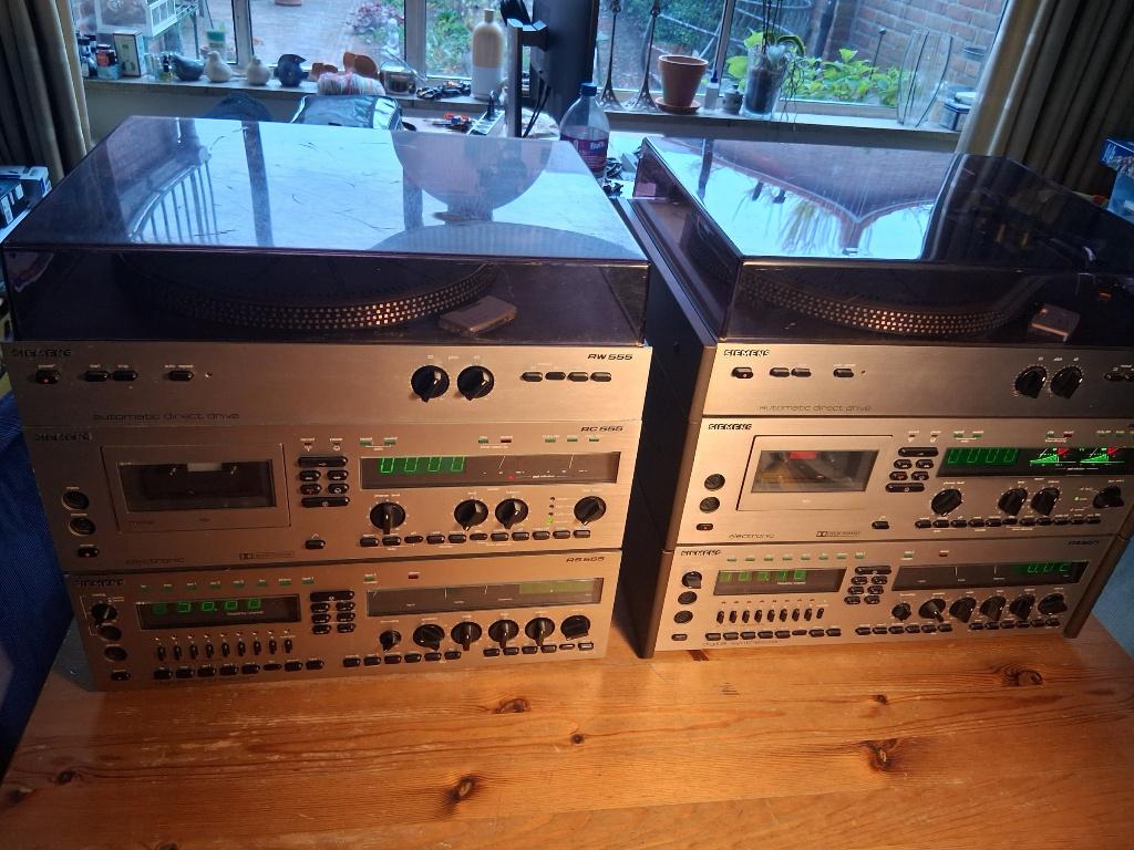 Siemens 555 zeldzame vintage stereo set, Audio, Tv en Foto, Stereo-sets, Tuner of Radio, Gebruikt, Losse componenten, Ophalen