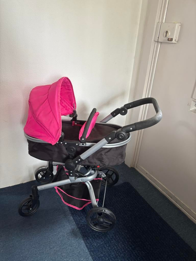 Roze met zwarte poppenwagen, Ophalen, Gebruikt, Overige typen