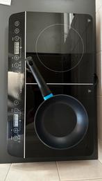 Inductiekookplaat, Witgoed en Apparatuur, Kookplaten, Ophalen, Gebruikt, 3 kookzones of minder, Inductie