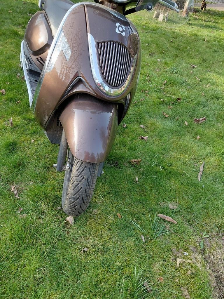 Veteraan snorfiets met blauw kenteken DNB-17-X, Fietsen en Brommers, Snorfietsen en Snorscooters, Ophalen of Verzenden, Gebruikt