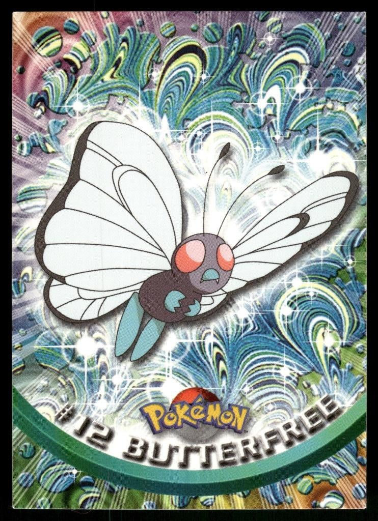 Butterfree 12/144 - Pokemon 1999 Topps TV (NM), Verzenden, Gebruikt