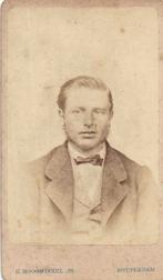 CDV - G. Hoogwinkel -Hoogstraat - Rotterdam- zeer oud en dun, Gebruikt, Verzenden, Foto, Klederdracht