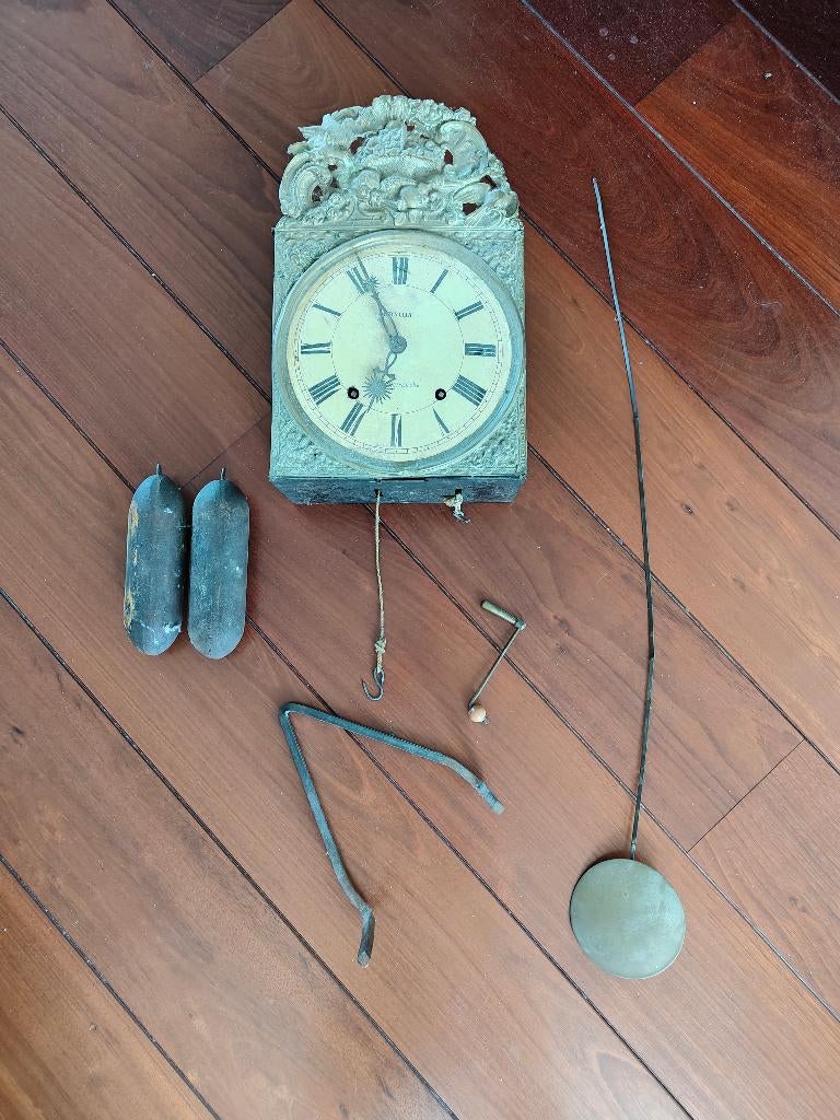 Comtoise klok, Ophalen