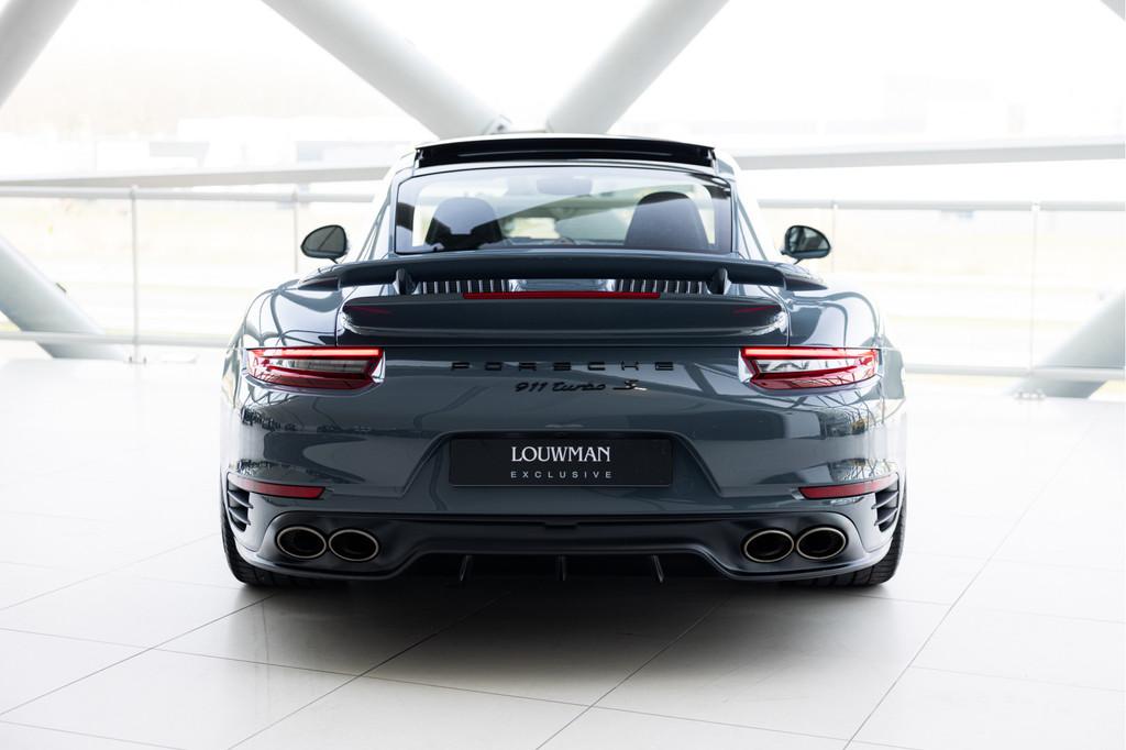 Porsche 911 3.8 Turbo S | 991.2 | Akrapovic | Bose | Schuifd, Auto's, Automaat, Gebruikt, 4 stoelen, Bedrijf