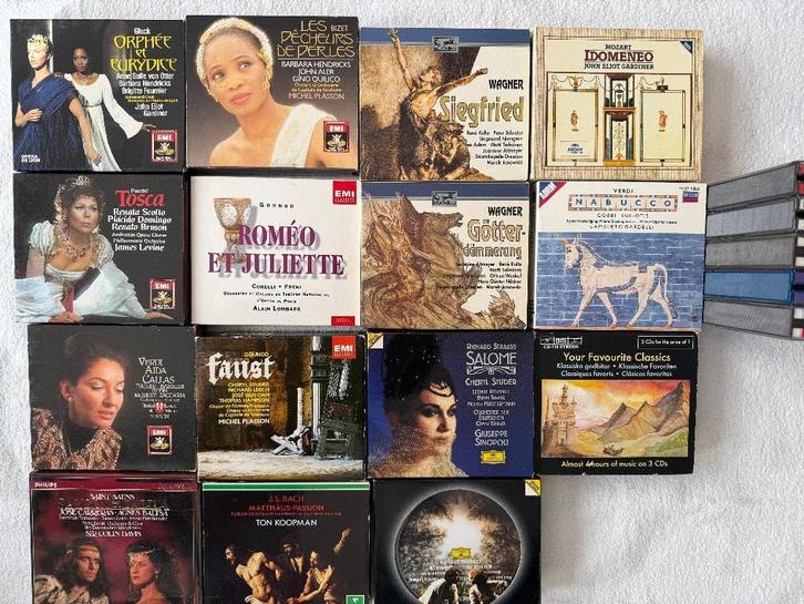 19 Klassieke Opera CD's  (zie omschrijving), Cd's en Dvd's, Cd's | Klassiek, Zo goed als nieuw, Opera of Operette, Classicisme