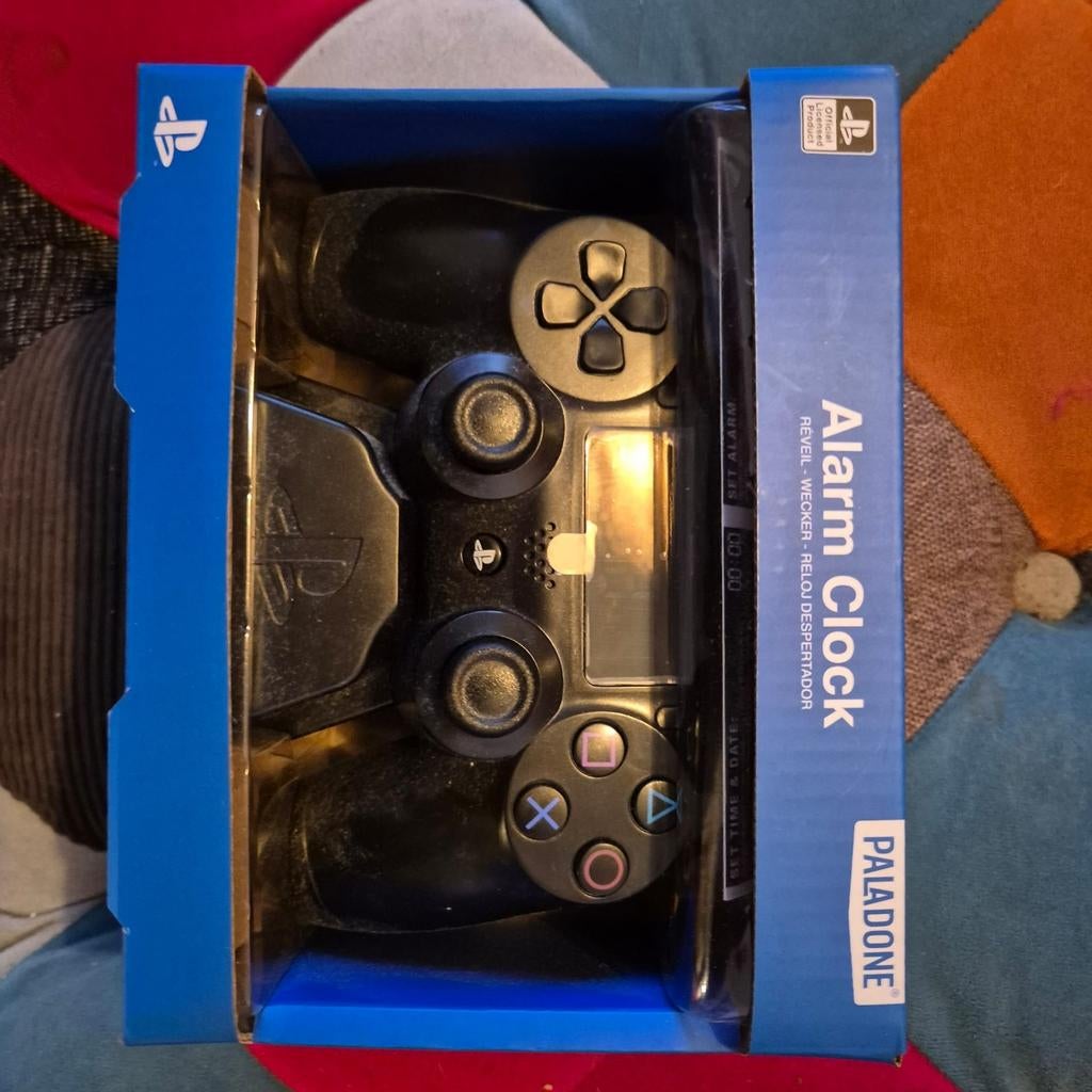 Splinternieuwe alarm clock, PS Controler look, nieuwe wekker, Ophalen of Verzenden, Nieuw