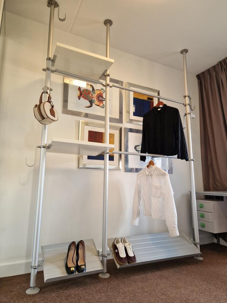 Inloopkast elvarli stolmen opbergsysteem garderobe kast, 200 cm of meer, Met plank(en), 150 tot 200 cm, Ophalen of Verzenden