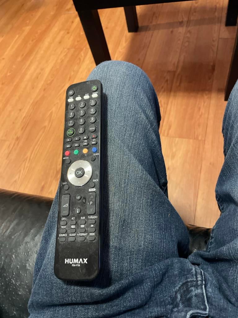 Humax RM-F04 Afstandsbediening voor TV/PVR/DVD/Audio, Audio, Tv en Foto, Afstandsbedieningen, Gebruikt, Universeel, Dvd, Ophalen of Verzenden
