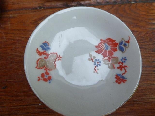 Art deco petit four setje met 12 bordjes, Phoenix China, Antiek en Kunst, Ophalen of Verzenden