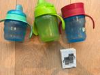 3 oefen / drinkbekers Avent Philips, Ophalen of Verzenden, Gebruikt, Overige typen