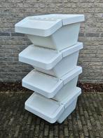Ikea SORTERA
Opbergbakken met deksel - wit - 4 stuks, Doe-het-zelf en Verbouw, Kratten en Dozen, Ophalen, Gebruikt, 50 tot 75 cm