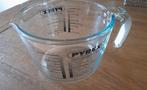 Pyrex glazen maatbeker 1 liter, Ophalen of Verzenden, Gebruikt