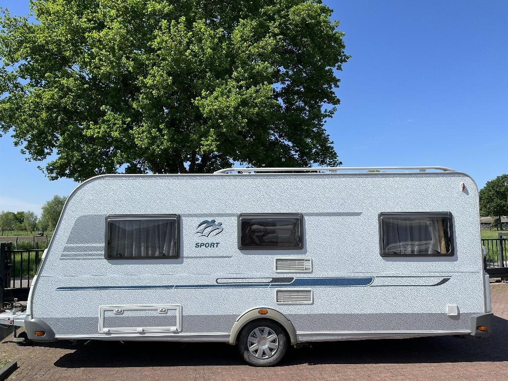 Mooie Knaus Sport 500 FU Premium Line, Bedrijf, Schokbreker, 5 tot 6 meter, Knaus