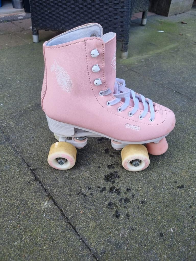 Roze Oxelo rolschaatsen - Maat 38, Sport en Fitness, Skeelers, Gebruikt, Kinderen, Overige typen, Ophalen