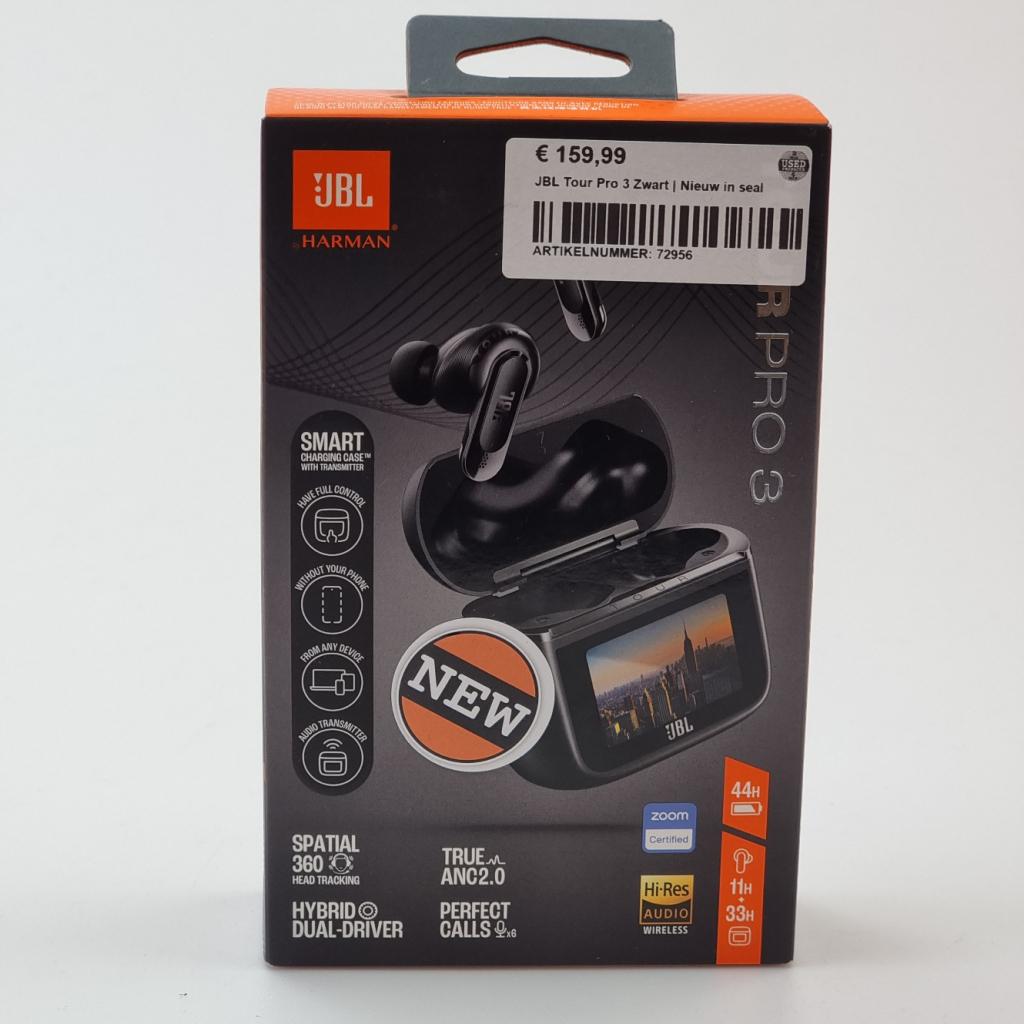 JBL Tour Pro 3 Zwart | Nieuw in seal, JBL, Nieuw, Support@jbl.com, 400 Atlantic Street
Stamford, CT 06901
USA