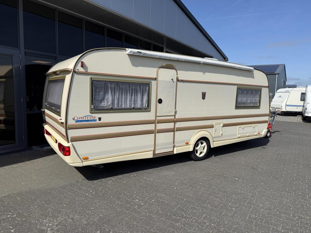 Tabbert Comtesse 560 2 Aparte bedden + Rondzit # zeer netjes, Schokbreker, Lengtebed, Rondzit, Tabbert