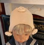 Schattig Brocante muts voor antieke baby pop etalagepopje, Antiek en Kunst, Antiek | Speelgoed, Ophalen of Verzenden
