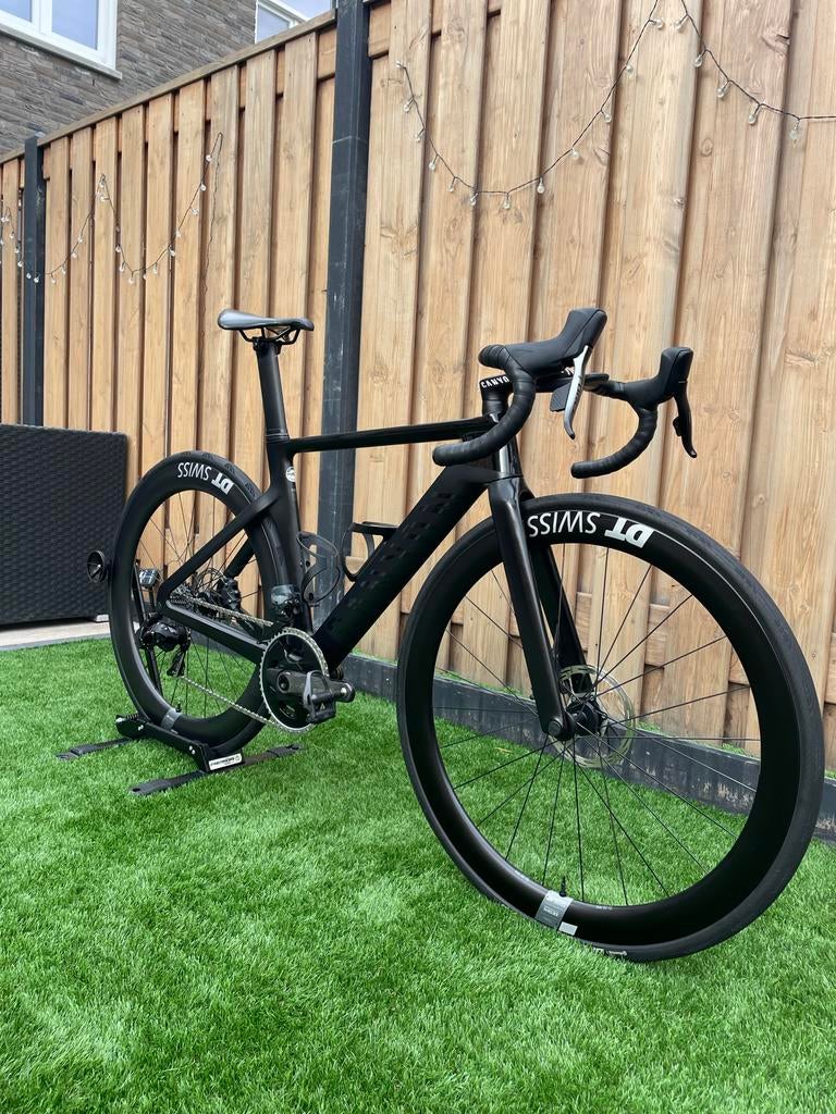 Canyon Aeroad CF SLX AXS (XS) - Top Aero Racefiets, 28 inch, Carbon, Heren, 49 tot 53 cm