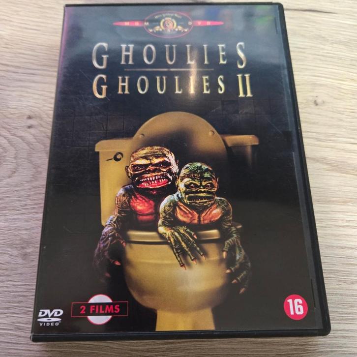Ghoulies 1 & 2 (4 HALEN = 3 BETALEN), Cd's en Dvd's, Dvd's | Horror, Zo goed als nieuw, Alle leeftijden, Ophalen of Verzenden