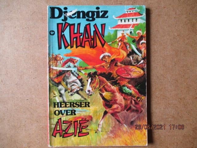 adv4695 djengiz khan, Boeken, Stripboeken, Eén stripboek, Ophalen, Gelezen