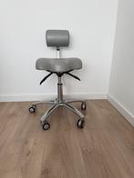 BQE Dynamic zadelkruk/bureaustoel/tandarts stoel, Ophalen of Verzenden, Zo goed als nieuw, Zwart, Bureaukruk