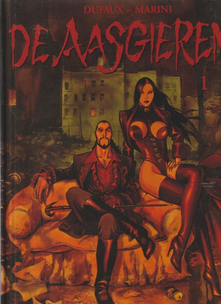 De Aasgieren 1 t/m 4 Hardcovers, Complete serie of reeks, Ophalen of Verzenden, Gelezen