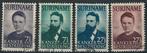 Suriname Curie  no 280/283  Gebruikt, Ophalen of Verzenden, Gestempeld