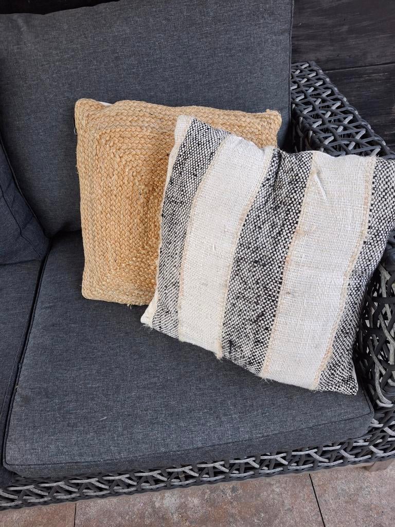 2 mooie kussens jaar oud, Ophalen of Verzenden, Zo goed als nieuw, Vierkant