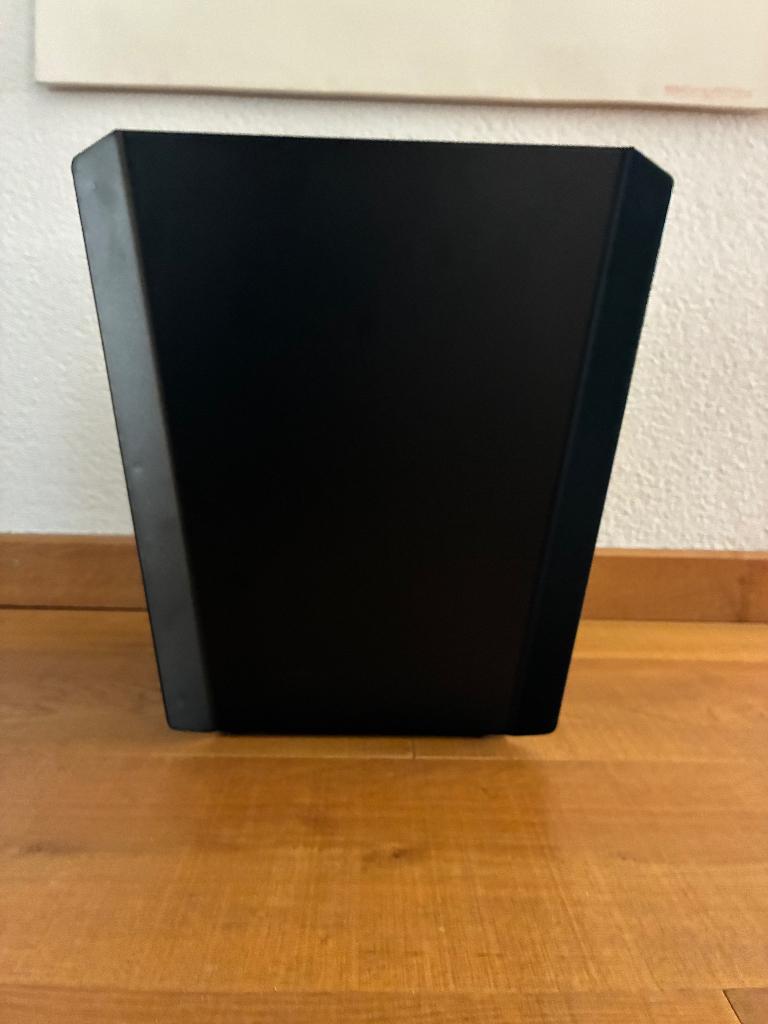 z.g.a.n. Gispen Binit prullenbak zwart design, Ophalen of Verzenden, Zo goed als nieuw, Metaal, Minder dan 50 cm