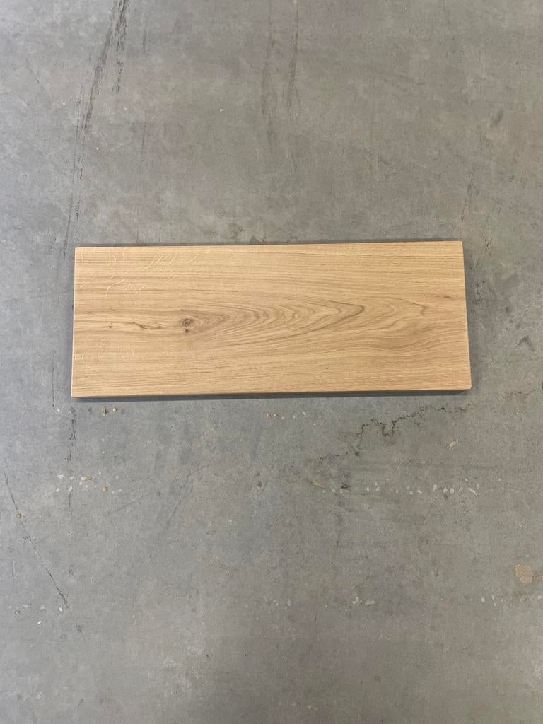 Eiken plank gelakt 58,5x22,5x3 cm, Doe-het-zelf en Verbouw, Hout en Planken, 25 tot 50 mm, Eiken, Nieuw, Ophalen of Verzenden
