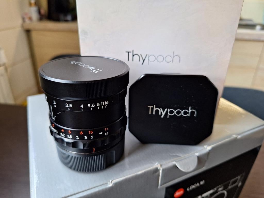 Leica M lenzen Voigtlander Thypoch Leica Elmarit, Audio, Tv en Foto, Fotocamera's Digitaal, Ophalen, Zo goed als nieuw, Overige Merken