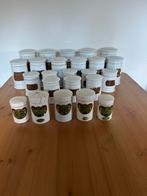 Antieke porseleinen apothekers (zalf) potten, 24 stuks, Antiek en Kunst, Ophalen
