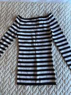 Nikkie shirt gestreept zwart/wit, Verzenden, Wit, Zo goed als nieuw, Maat 36 (S)