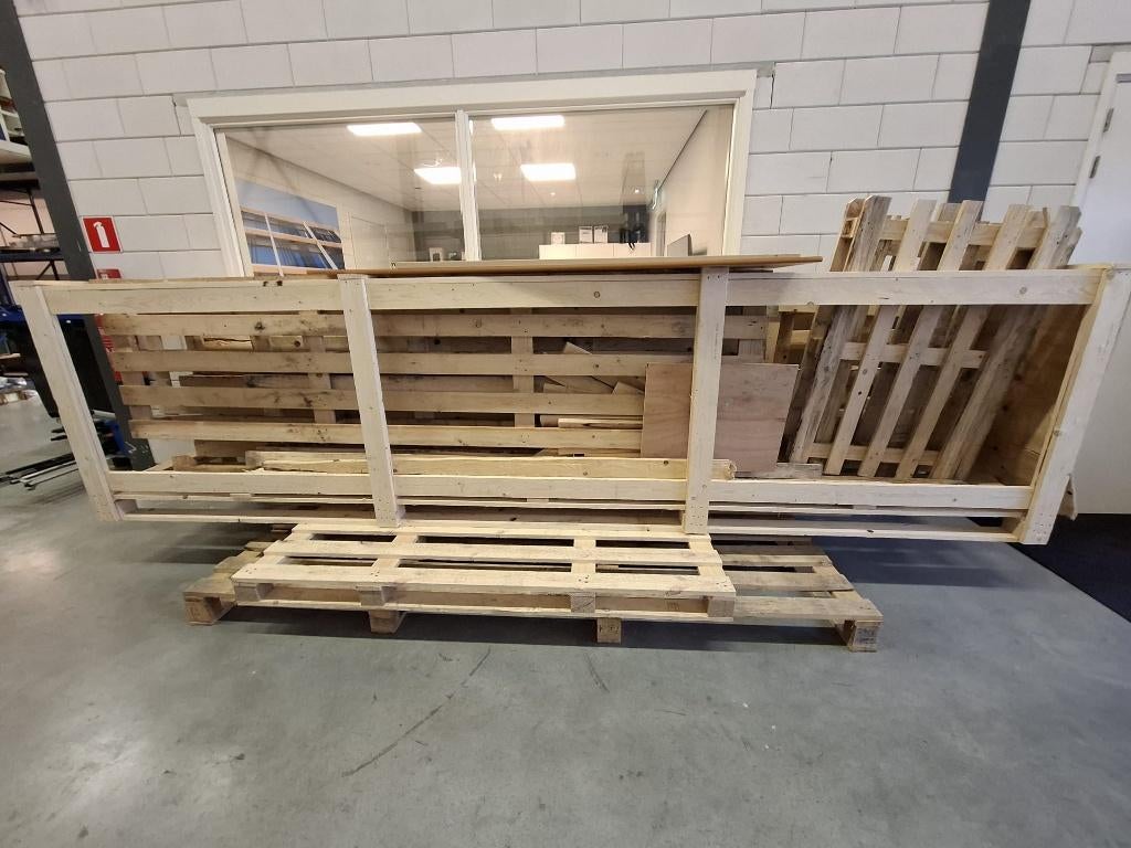 houten pallets, gratis af te halen, Ophalen, Zo goed als nieuw