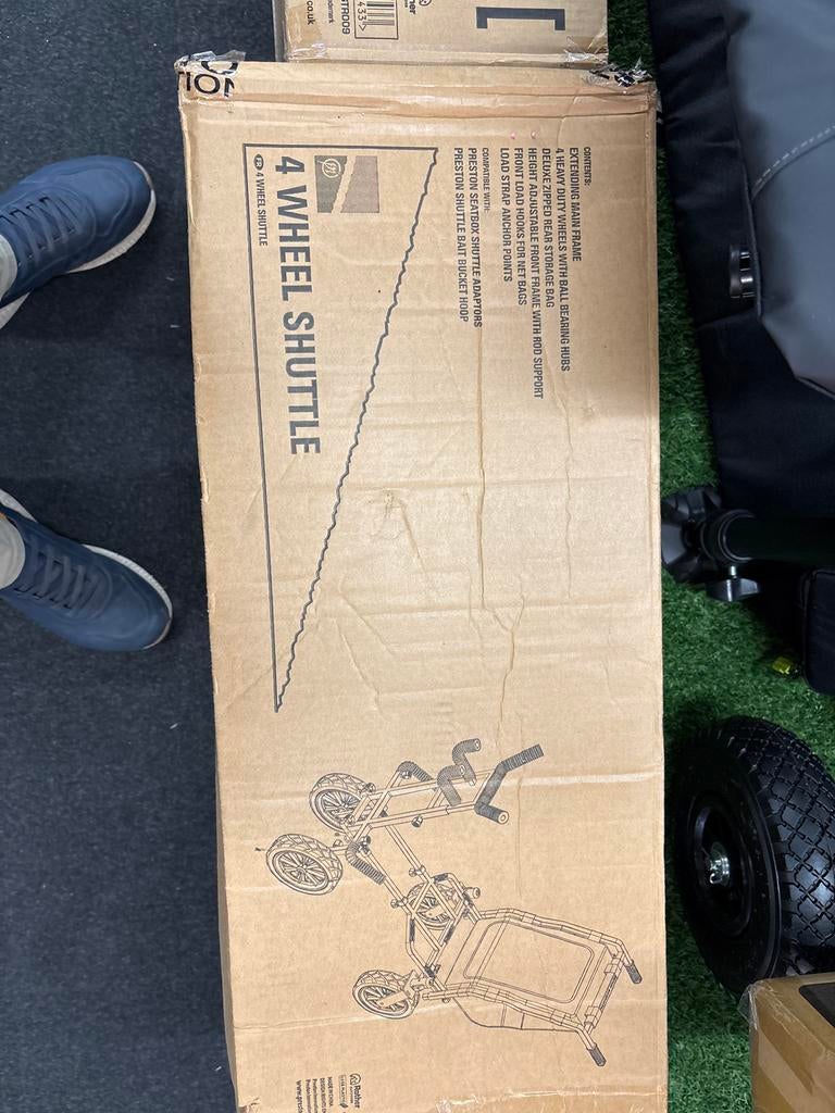 4 Wheel Shuttle barrow, Ophalen of Verzenden, Nieuw, Overige typen