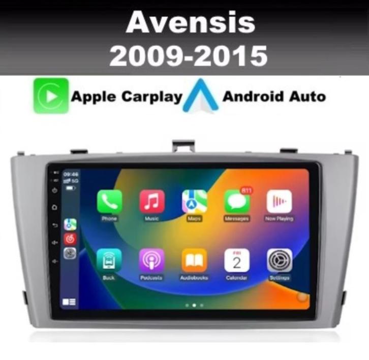 Toyota Avensis 2009-2015 android 14 wifi dab+ carplay radio, Auto diversen, Autoradio's, Nieuw, Ophalen of Verzenden
