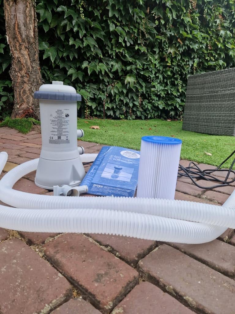 Nieuwe zwembadpomp, Tuin en Terras, Zwembaden, Ophalen, Rond, Opzetzwembad, Minder dan 80 cm