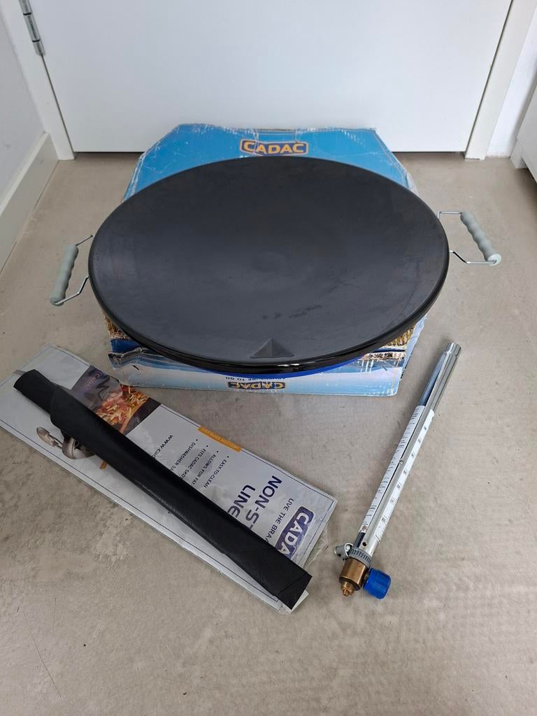 Skottelbraai CADAC, Ophalen, Gebruikt